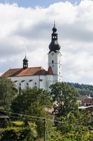 Tschechien - Kirche von Branna (Hansdorfer Bergland)