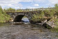 Schweden - Steinbrücke bei Saxa