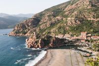 Korsika - Blick auf den Golf de Porto