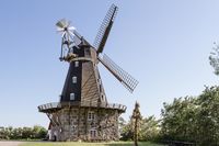 Schweden - Windmühle mit Mühlenmuseum Övraby
